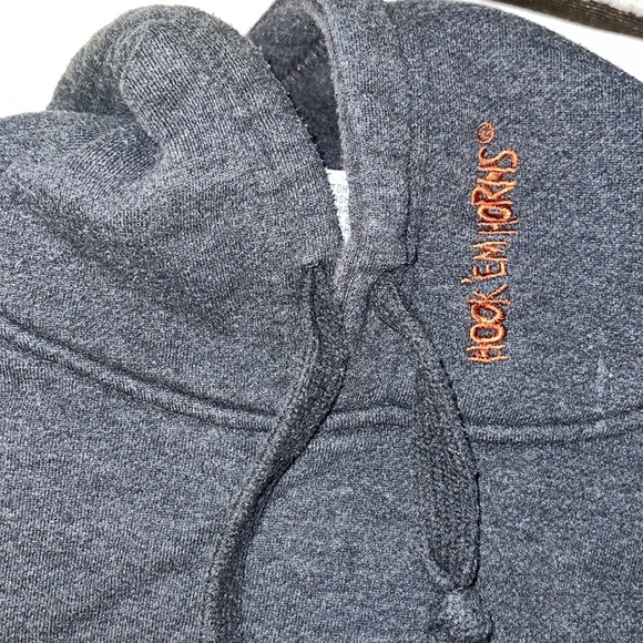 dark gray vintage longhorn hoodie - Picture 2 of 3
